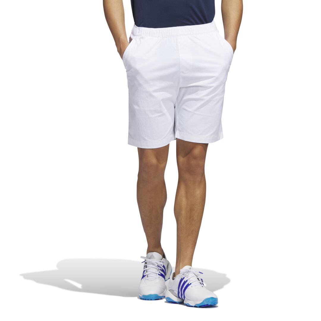 Adidas white store golf shorts